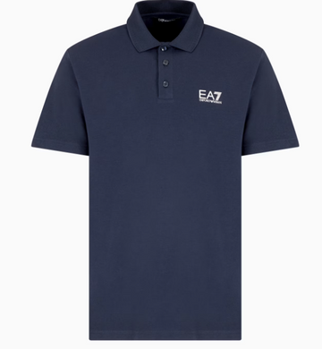 POLO IN JERSEY DI COTONE EA7