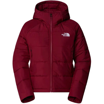 GIUBBINO THE NORTH FACE W HYALITE SYNTHETIC HOODIE BEETROOT