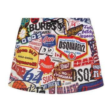 COSTUME DSQUARED BOXER MIDI BEACH