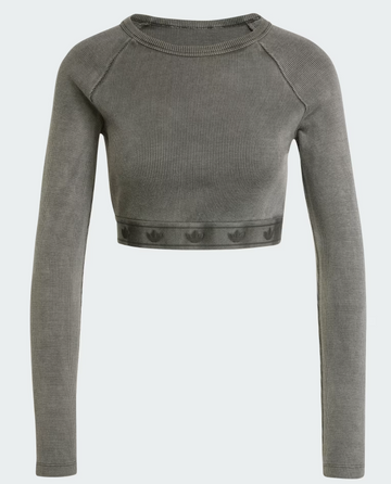 SHIRT MANICA LUNGA CROP ADIDAS