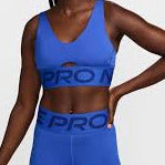 TOP NIKE PRO BLU COBALTO
