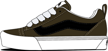 SCARPE VANS KNU SKOOL OLIVE/BLACK