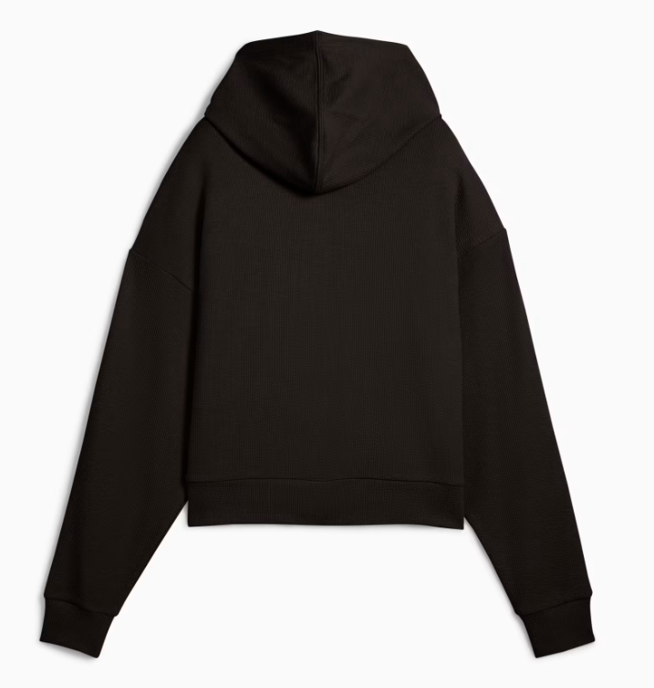 FELPA CON CAPPUCCIO PUMA COMFORT CROP FULL-ZIP