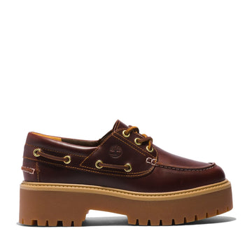 SCARPE TIMBERLAND STONE STREET BOAT SHOE ROOTBEER
