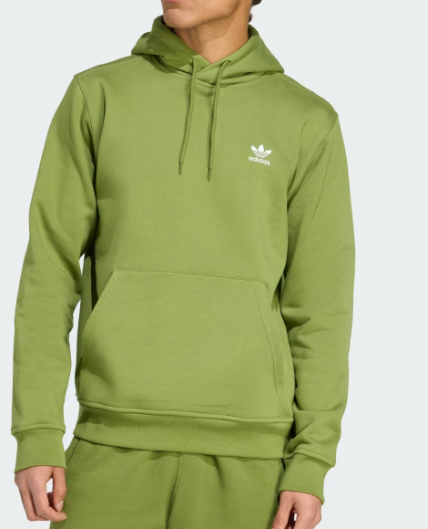 FELPA CON CAPPUCCIO ADIDAS
