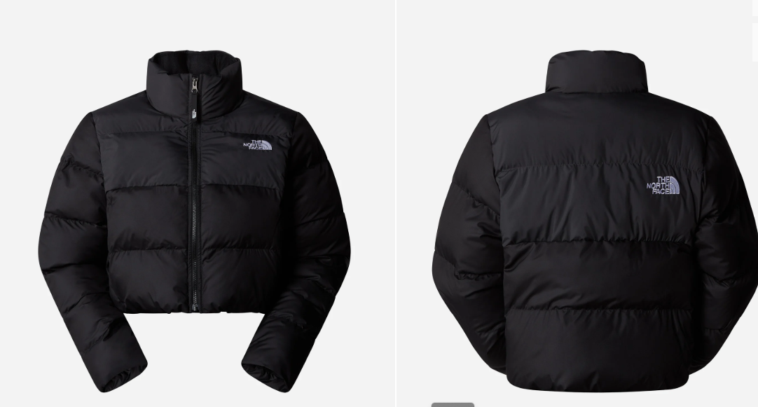 GIUBBINO THE NORTH FACE W CROPPED SAIKURU