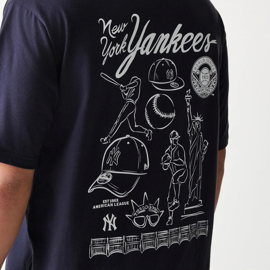 T-SHIRT NEW ERA APPAREL MENS APPAREL MALE