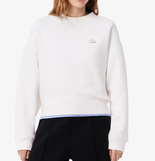 FELPA GIROCOLLO LACOSTE