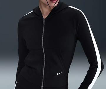 MAGLIA A MANICA LUNGA CON CAPPUCCIO E ZIP