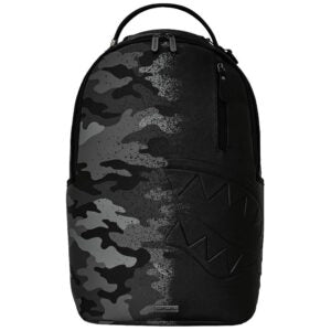 SPRAYGROUND SPRAY SPLIT NIGHT CAMO DLXSV BACKPACK