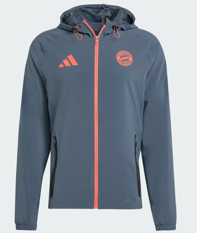 FELPA ZIP ADIDAS FC BAYERN