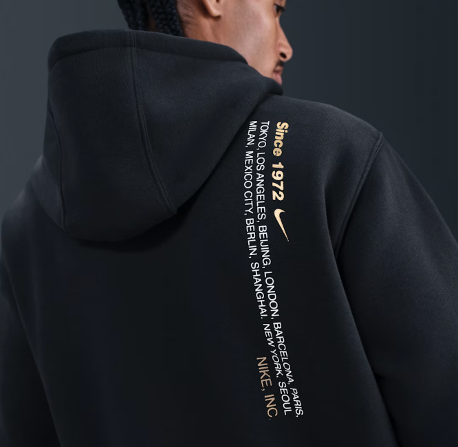 FELPA CON CAPPUCCIO NIKE