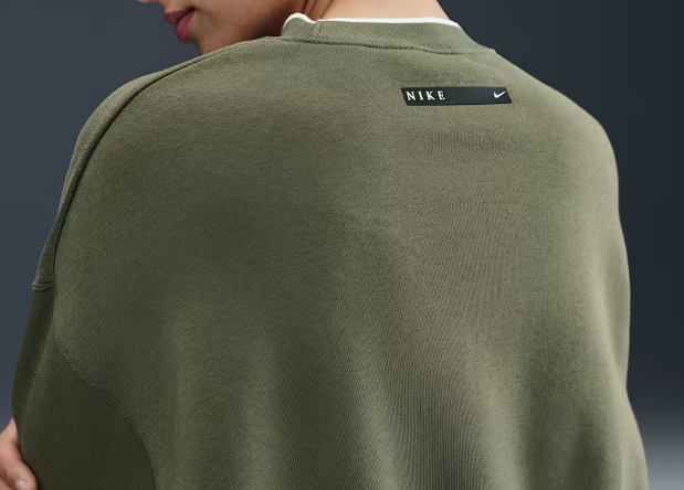FELPA NIKE OVERSIZE CON SCOLLO ROTONDO