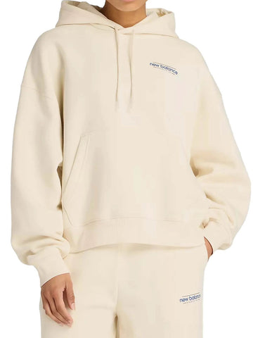 FELPA NEW BALANCE CON CAPPUCCIO REIMAGINED FLEECE OVERSIZED