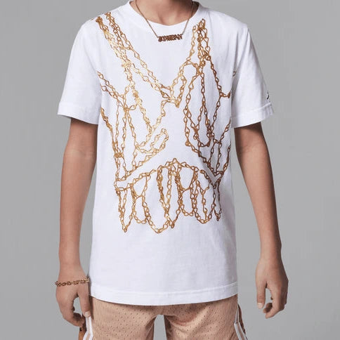 T-SHIRT NIKE JDB MJ BRAND JM CHAIN SS CREW