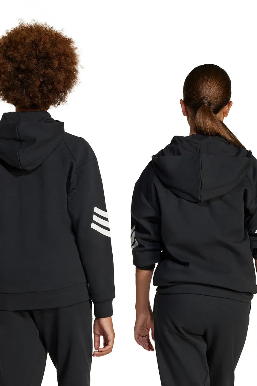 FELPA CON CAPPUCCIO ADIDAS J FI