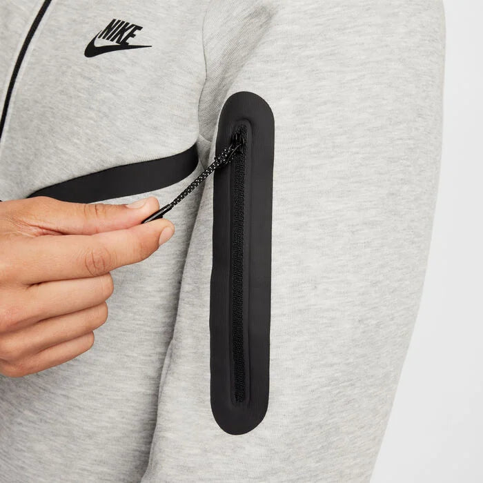 FELPA NIKE TECH FULL-ZIP GRIGIA