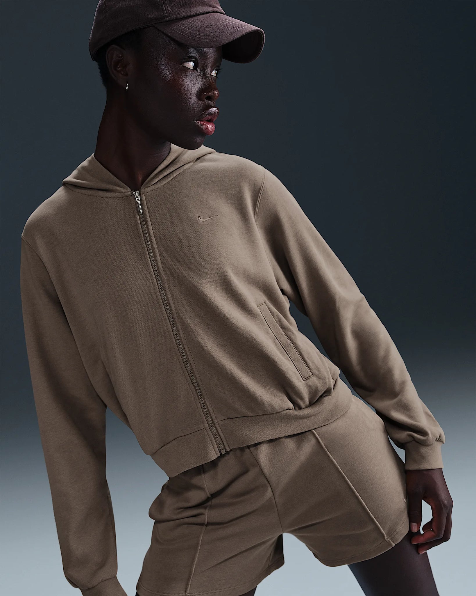 FELPA CON ZIP NIKE SPORTSWEAR CHILL TERRY WOMEN'S