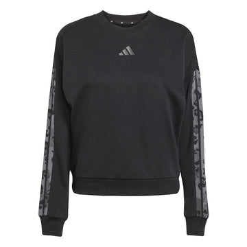 FELPA GIROCOLLO ADIDAS ANIMAL PRINT