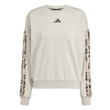 FELPA GIROCOLLO ADIDAS ANIMAL PRINT