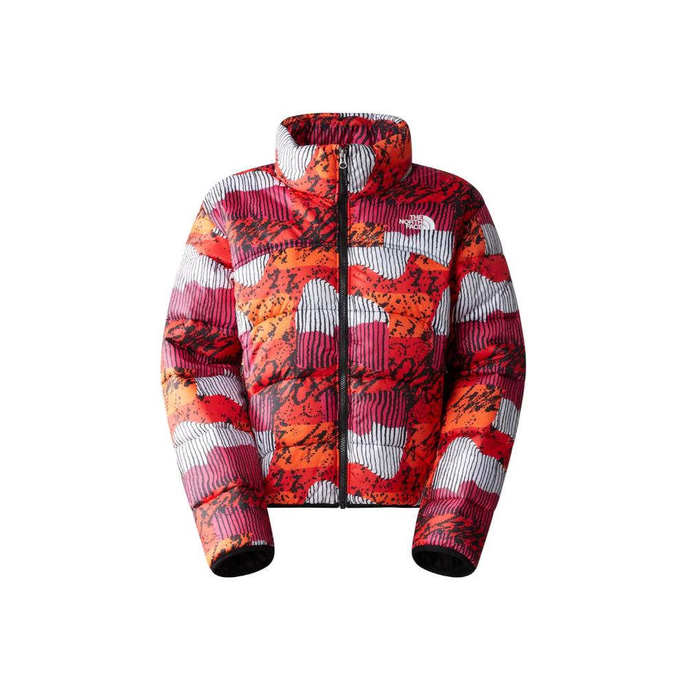 GIACCA THE NORTH FACE W TNF JACKET 2000 FIERY RED ABSTR Y