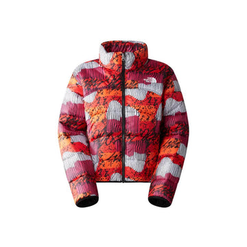 GIACCA THE NORTH FACE W TNF JACKET 2000 FIERY RED ABSTR Y