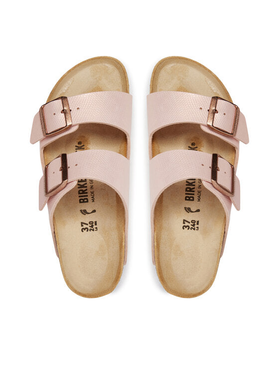 SANDALO BIRKENSTOCK ARIZONA SHINY LIZARD