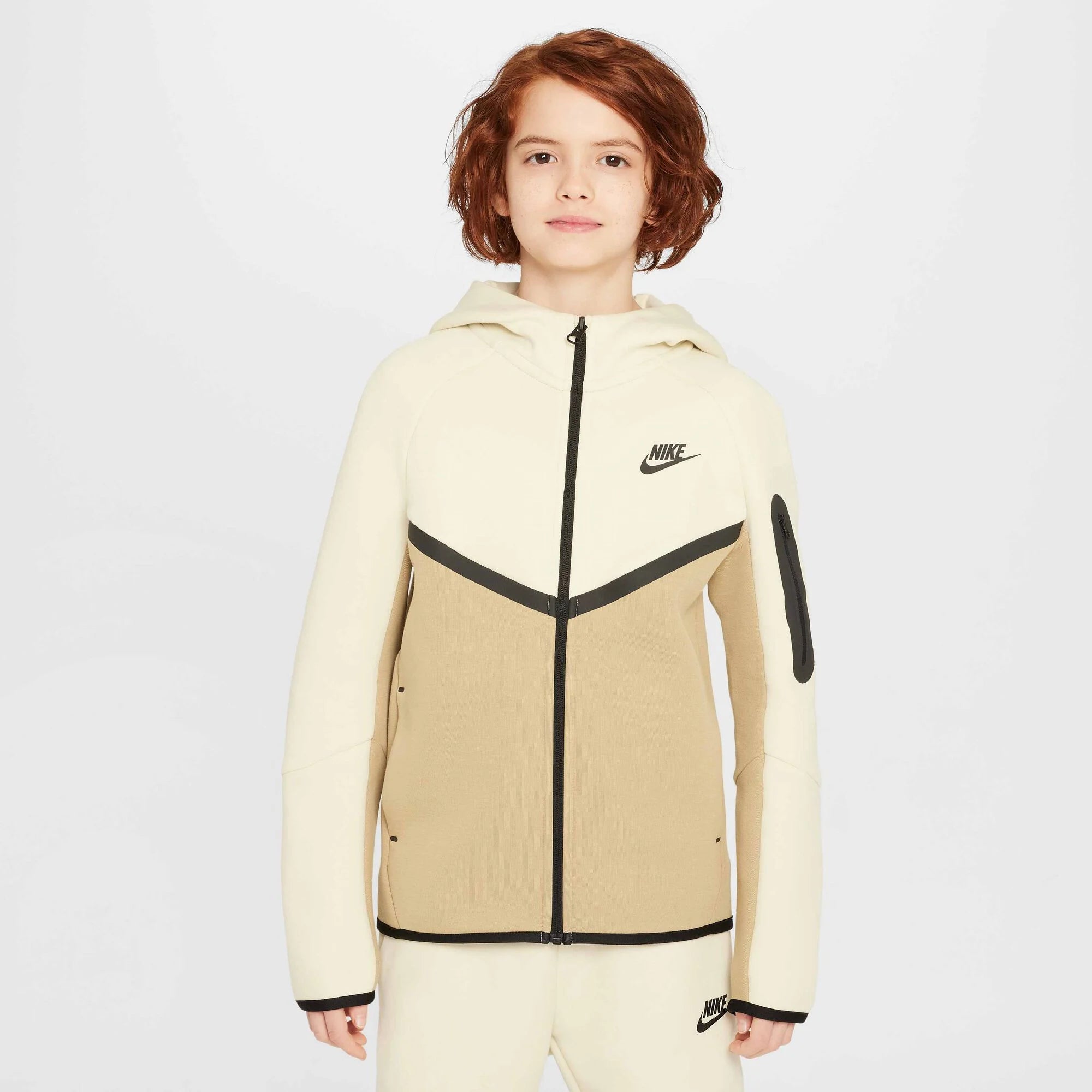 FELPA CON ZIP NIKE B NSW TCH