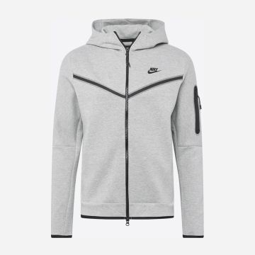 FELPA NIKE TECH FULL-ZIP GRIGIA