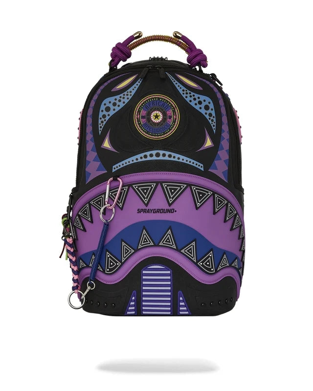 ZAINO SPRAYGROUND A.I PURPLE WONDERLAND