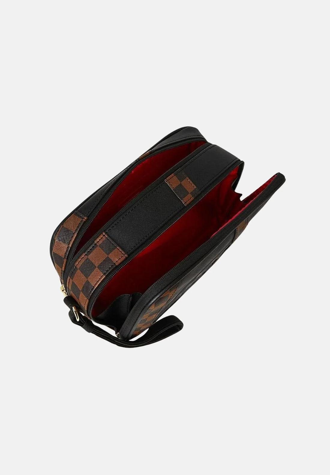 POCHETTE SPRAYGROUND JETSTREAM BROWN