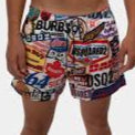COSTUME DSQUARED BOXER MIDI BEACH
