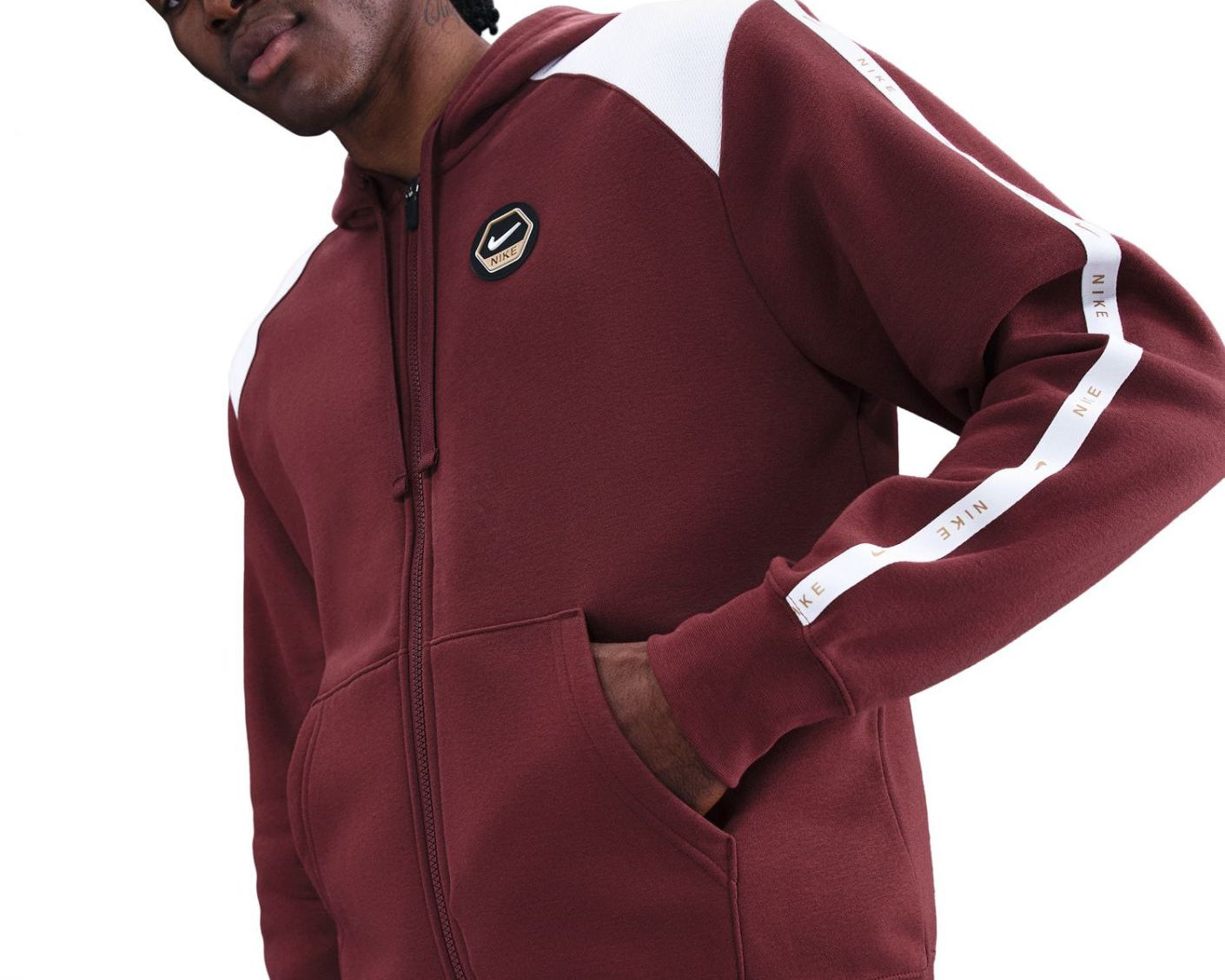 FELPA CON CAPPUCCIO NIKE