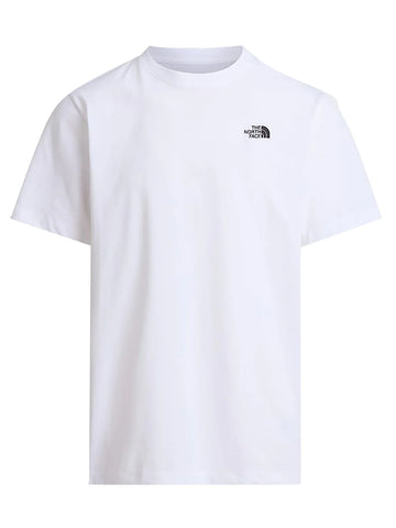 T-SHIRT THE NORTH FACE LOGO CUCITO