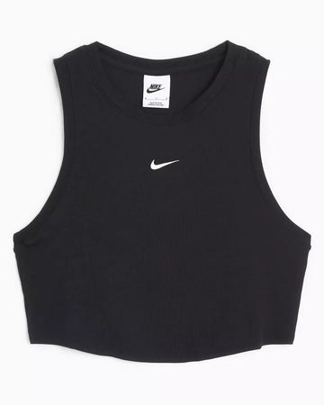 CANOTTA DONNA NIKE CROP RIB