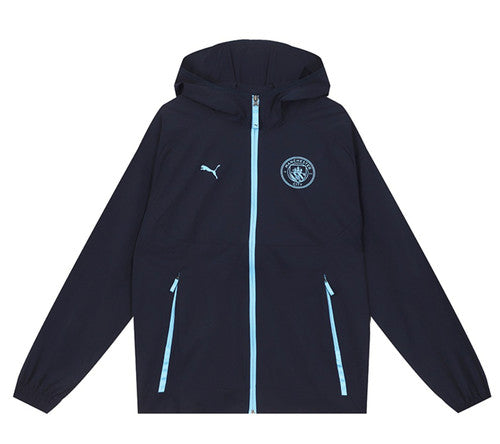 GIACCA CON ZIP E CAPPUCCIO PUMA MCFC